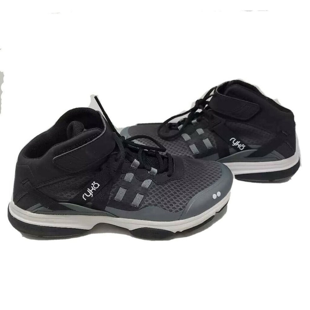 Ryka Womens Gray Devotion XT Sneakers Shoes SZ 9 W